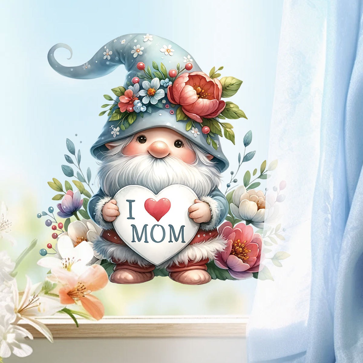 Art Craft Mother'S Day - 어머니의 날 벽 스티커 귀여운 그놈