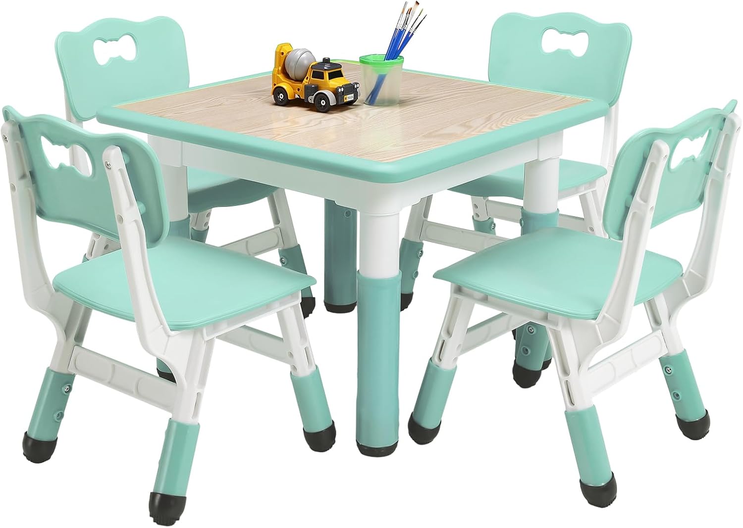 Art Craft Toddlers - TackView 23인치 어린이 테이블 및 의자