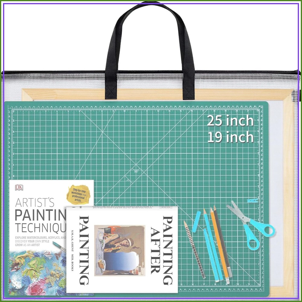 Art Portfolio Bag - 25x19인치 아트 포트폴리오 케이스, 손잡이가 있는