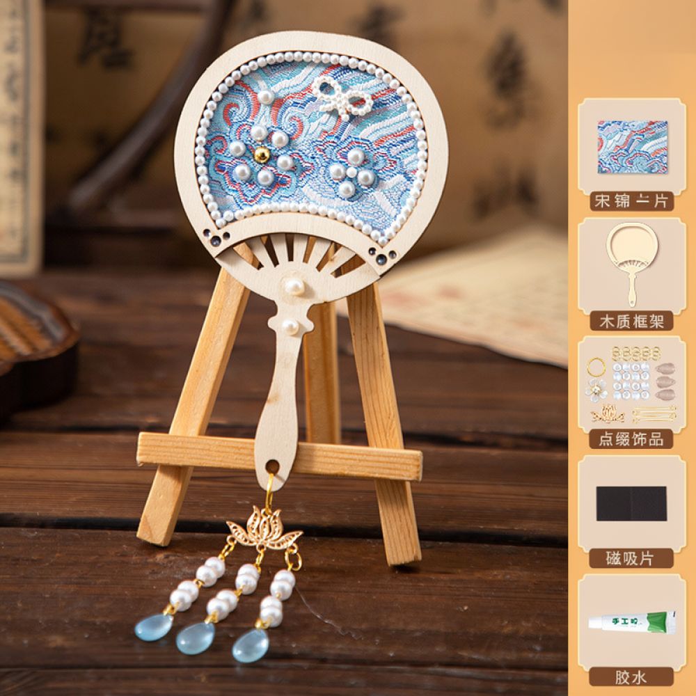 Art Craft Mother'S Day - 송 브로케이드 진주 냉장고 자석 DIY