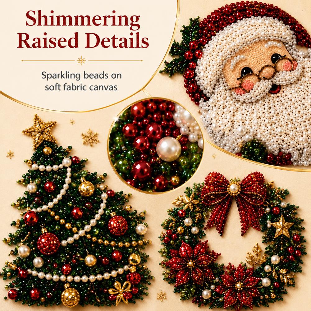 크리스마스 산타클로스 진주 아트 DIY 키트 액자형 비 - Art Craft For Christmas 리뷰 및 가격