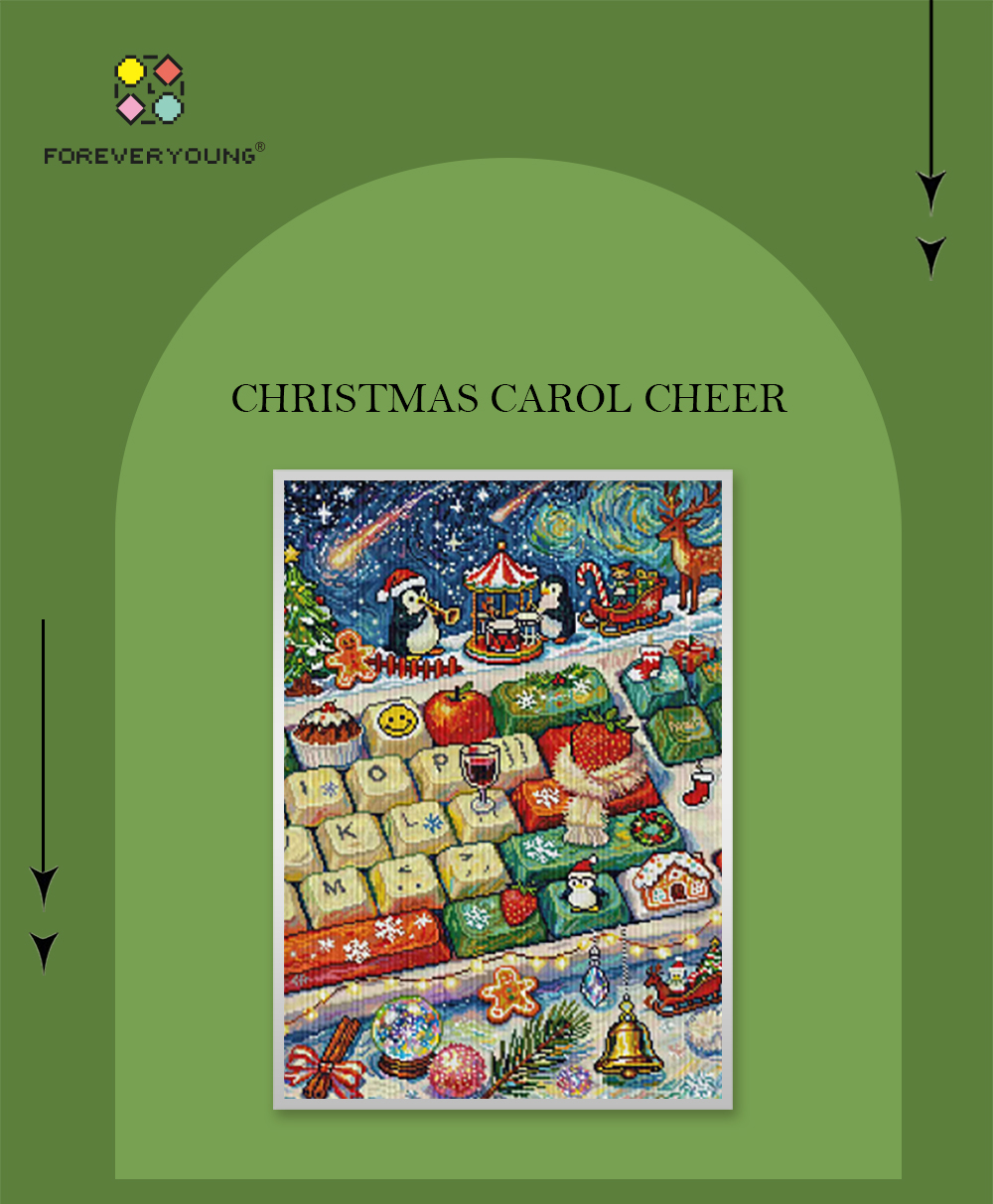 포에버 영 5D DIY 다이아몬드 페인팅 키트 크리스마 - Art Craft For Christmas 리뷰 및 가격