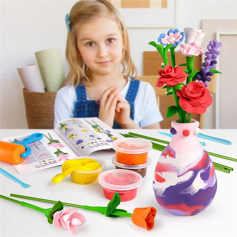J1UL1N 어린이 공예 및 미술 세트용 꽃 공예 키트 - Art Craft Mother'S Day 리뷰 및 가격