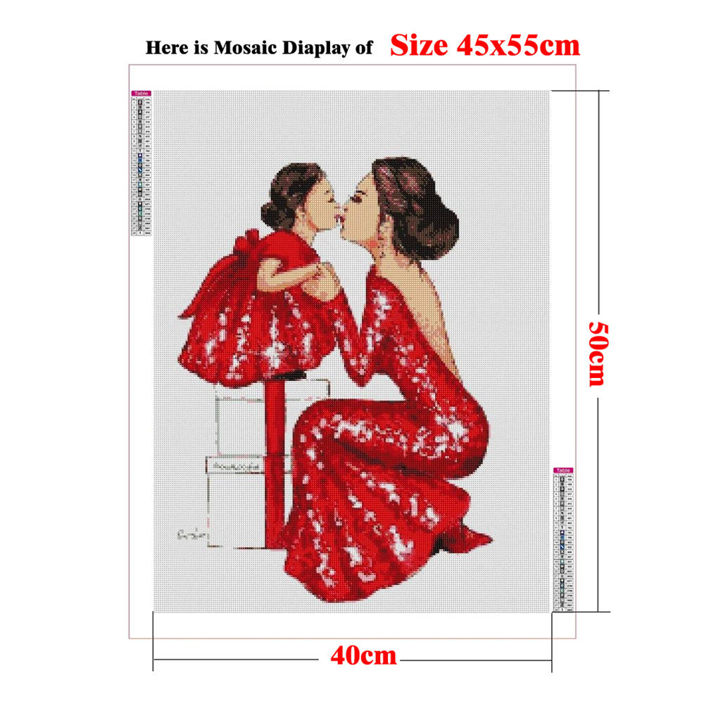 어머니 딸 아트 취미 5D DIY 다이아몬드 페인팅 모 - Art Craft Mother'S Day 리뷰 및 가격