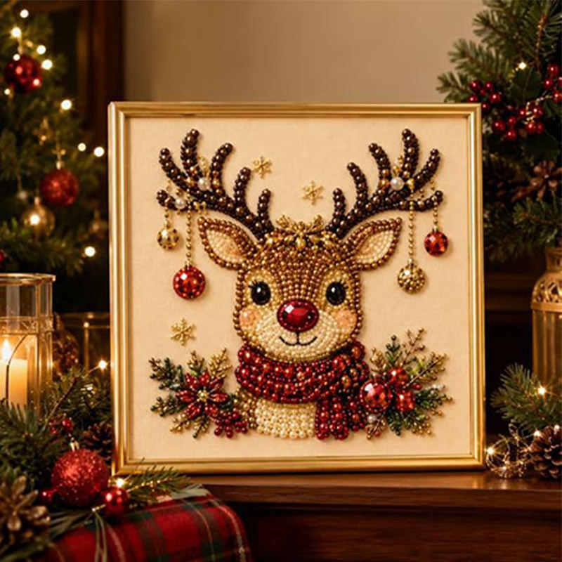 크리스마스 진주 다이아몬드 페인팅 세트 5D 다이아몬드 - Art Craft For Christmas 리뷰 및 가격