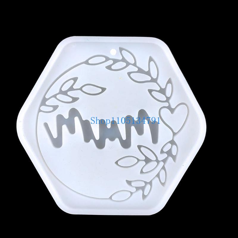 98km 구멍이 있는 귀여운 실리콘 몰드 육각형 매력  - Art Craft Mother'S Day 리뷰 및 가격