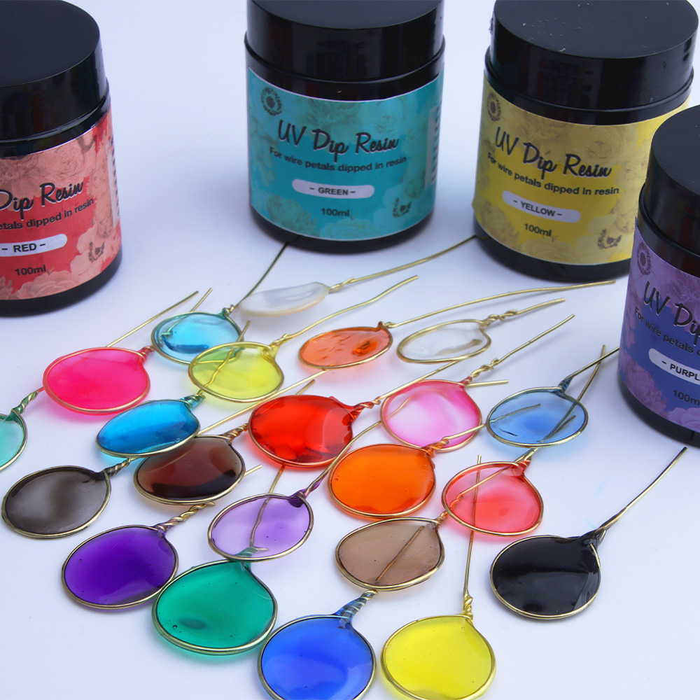 12가지 색상의 UV 디핑 레진(와이어 모양에 특화)  - Resin Pigment Powder 리뷰 및 가격