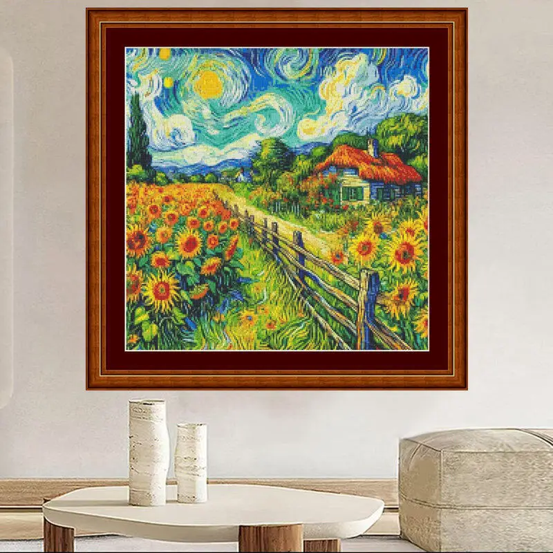 [CC4656-반 고흐 시리즈 해바라기 농장] 초보자를 - Art Portfolio Bag 리뷰 및 가격