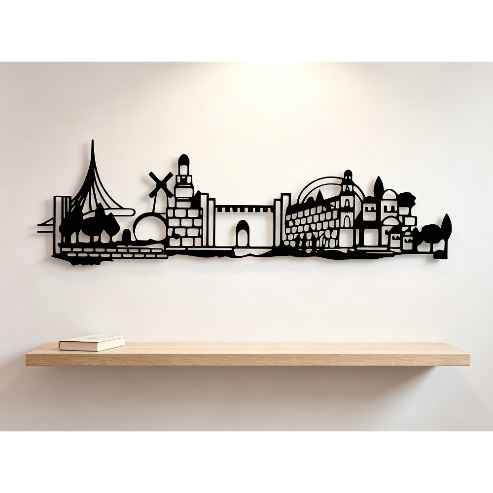 CIFBUY 금속 벽 장식 예술품, 예루살렘 스카이라인 - Art & Craft Voucher Code 리뷰 및 가격