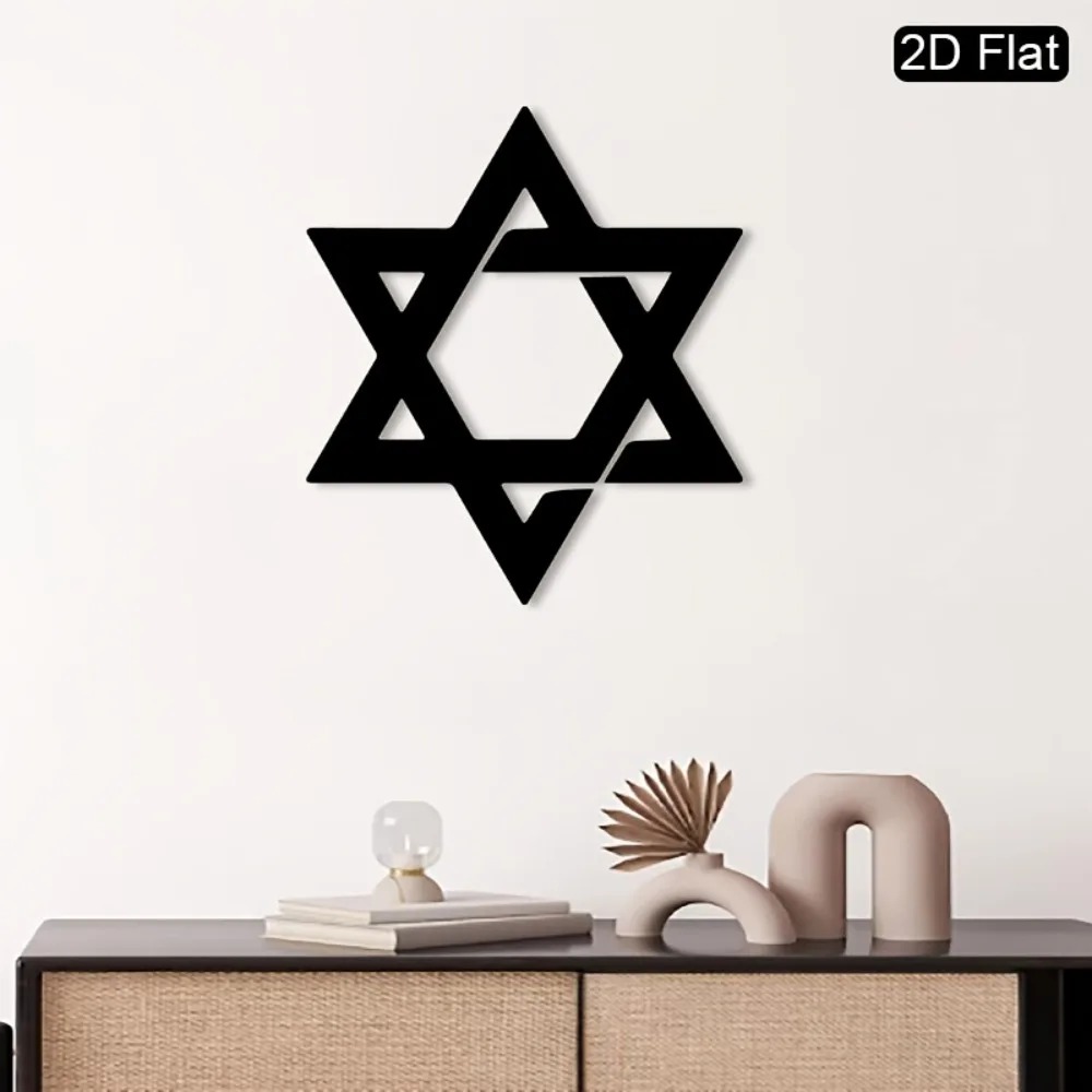 CIFBUY 철제 벽 장식 다윗의 별 금속 조각품 벽걸 - Art & Craft Voucher Code 리뷰 및 가격