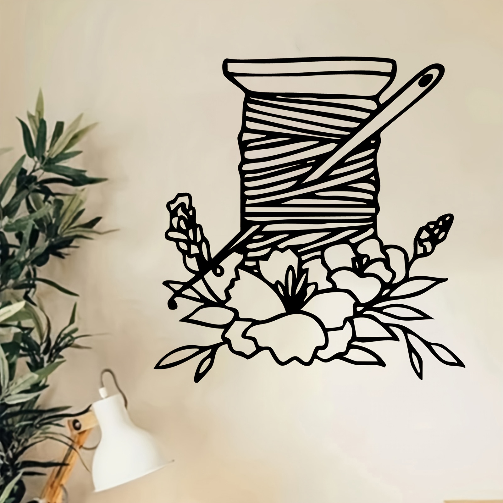 실감나는 꽃무늬 금속 벽 장식, 철제 바느질 조각품,  - Art Craft Mother'S Day 리뷰 및 가격