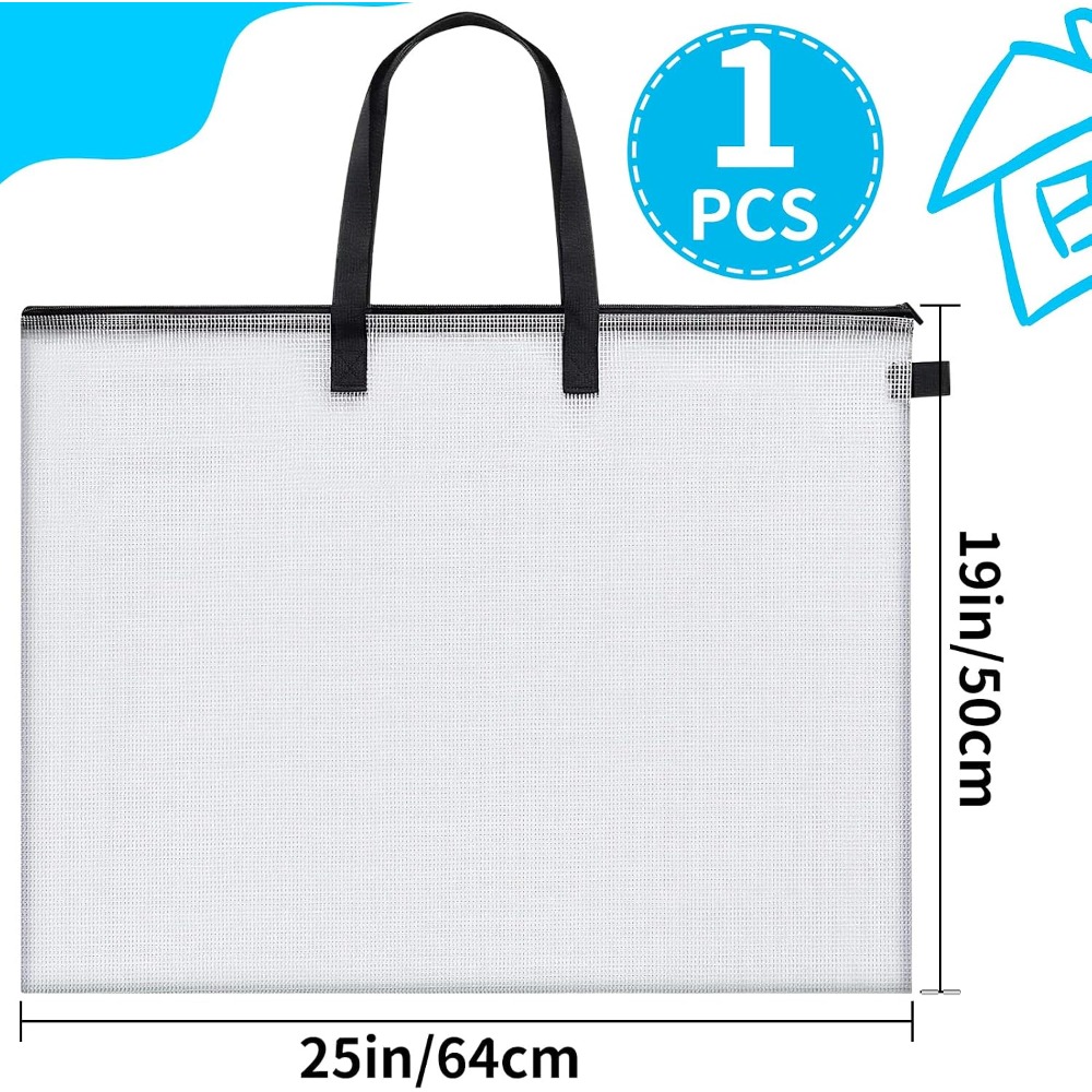 25x19인치 아트 포트폴리오 케이스, 손잡이가 있는  - Art Portfolio Bag 리뷰 및 가격