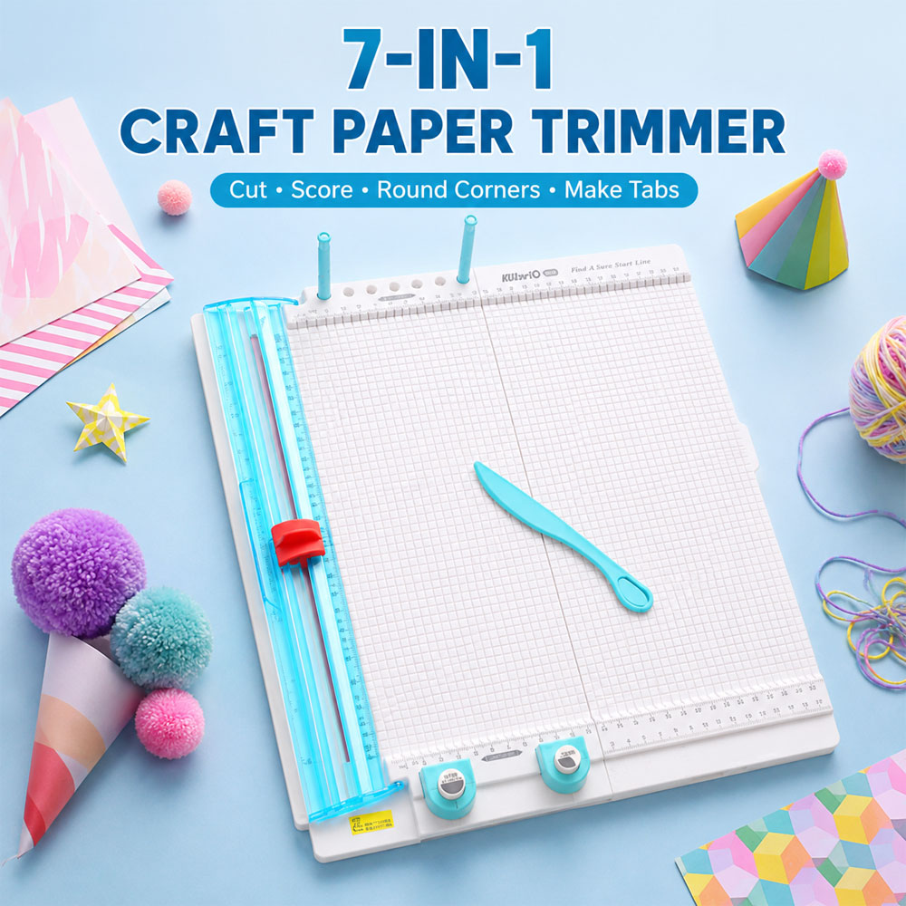 7-in-1 종이 트리머 및 스코어링 보드, 10장용  - Art Craft In Paper 리뷰 및 가격