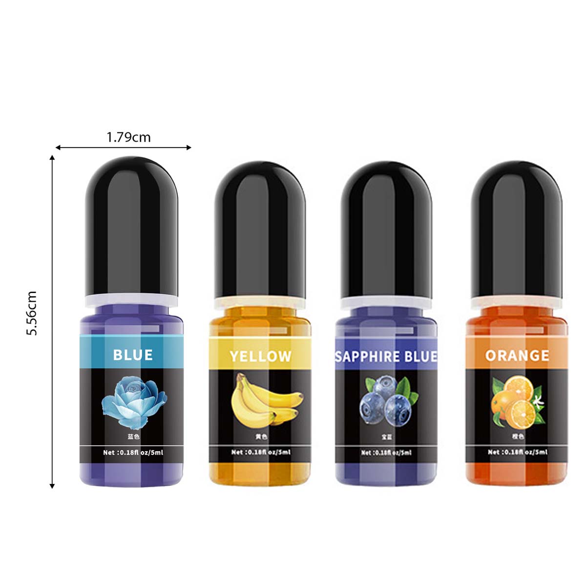 5ml/병 에폭시 수지 안료 액체 착색제 염료 UV A - Resin Pigment Powder 리뷰 및 가격